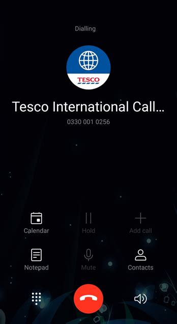 tesco international calling customer service.